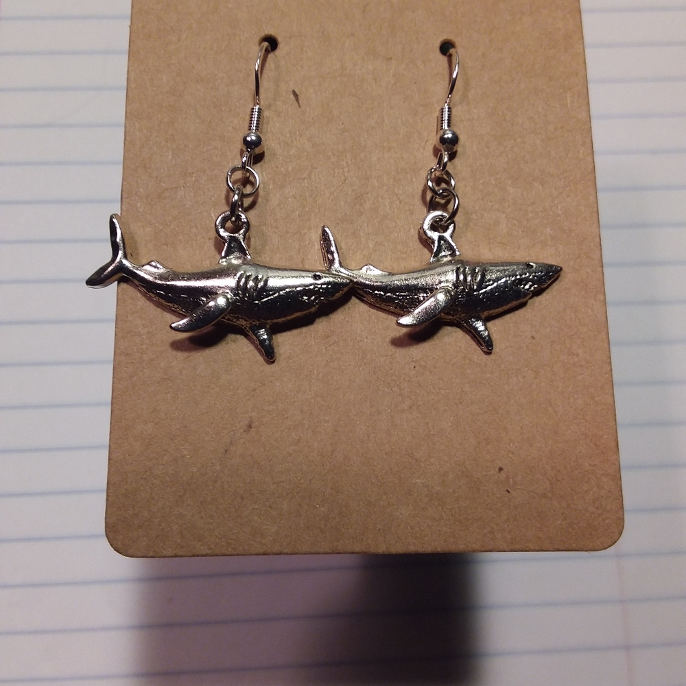Shark Earrings